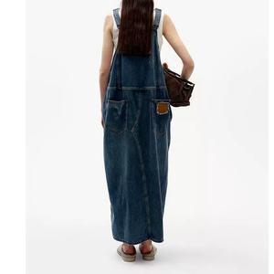 Robe en jean personnalisée pour l'été, mode décontractée pour femmes, coupe ample, style vintage - Product Image 4