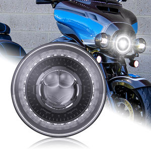 Faro LED de 7 Pulgadas para Motocicleta Harley Davidson Electra Glide Street Glide Fat Boy Road King - Product Image 4