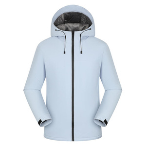 Áo khoác gió thể thao có mũ trùm đầu, may theo yêu cầu, in logo, áo khoác gió nhẹ ngoài trời dành cho nam, có logo - Product Image 5