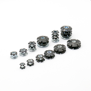 Connettore per Mobili a Forma di <span class=keywords><strong>Girasole</strong></span>, Dado di Bloccaggio per Gambe, Inserti Filettati a Molla per Tubi - Product Image 3