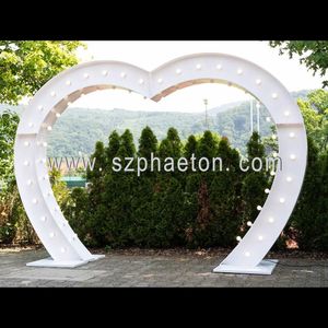 Grande Arche Lumineuse en Forme de Cœur pour Décoration de Mariage Géante, Lettres Lumineuses pour Chapiteau - Product Image 1