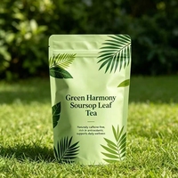 Thé aux herbes de corossol OEM/ODM |   Feuilles de Graviola séchées pour le soutien digestif, bienfaits antioxydants, usage adulte |   Herbes de qualité alimentaire
