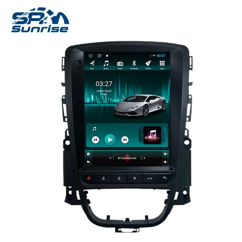 Autoradio Android pour Buick Excelle XT Opel Astra J Vauxhall Verano 2009-2015 vidéo multimédia 2din 4G WIFI Carplay unité principale