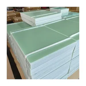 Commercio all'ingrosso della fabbrica 1mm 3mm 8mm verde chiaro FR4 fibra di vetro epossidica laminato foglio di resina epossidica in fibra di vetro lastra di vetro