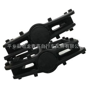 Pédales de vélo de montagne en plastique, double roulement à billes, axe en acier, plateforme large antidérapante pour vélos de montagne - Product Image 5