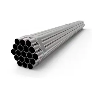 Rosqueamento retangular tubo de aço galvanizado g235 sc20 40mm corrugado 76mm1inch 46mm16mm riser