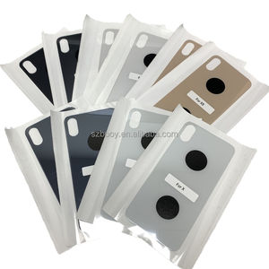 Grandi fori occhiali posteriori per <span class=keywords><strong>iphone</strong></span> X XS <span class=keywords><strong>XR</strong></span> XS Max coperchio posteriore della batteria grande foro della fotocamera con o senza logo versione ue - Product Image 2
