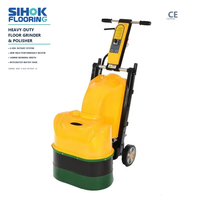 Ponceuse et polisseuse à béton Sihok 540 mm 4 kW à 6 disques, à vitesse variable, portative, 220 V/380 V, pour le décapage de revêtements, certifiée CE pour usine