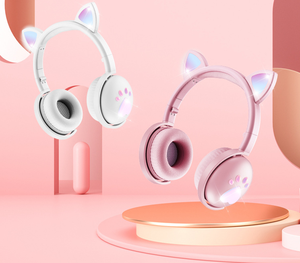 <span class=keywords><strong>2025</strong></span> Mới Nhất Top Sản Phẩm Bán Chạy Chất Lượng Cao Stereo Âm Thanh Phim Hoạt Hình LED Mèo Tai Tai Nghe Cho Trẻ Em Cô Gái - Product Image 5