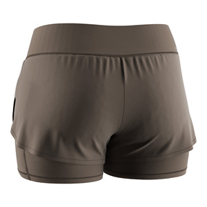 Shorts de course ajustables pour femmes, haute élasticité, double couche, ultralégers, pour CrossFit et course à tempo - Product Image 2