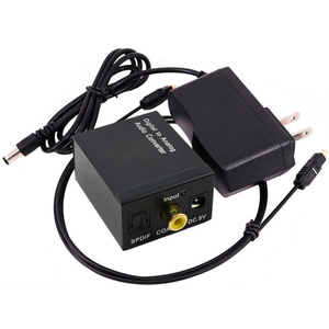 Convertisseur audio numérique-analogique en promotion : Adaptateur SPDIF Coaxial Toslink Optique vers RCA L/R et 3,5 mm avec câble d'alimentation pour PS3 - Product Image 6