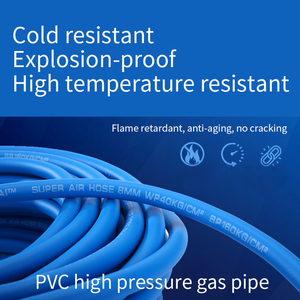 Professionele Aangepaste Grootte Hoge Druk 13Mm Flexibele <span class=keywords><strong>Pvc</strong></span> Luchtslangen <span class=keywords><strong>Pvc</strong></span> Vezel Versterkte Luchtslang 8 10 13 16 19 25Mm - Product Image 4