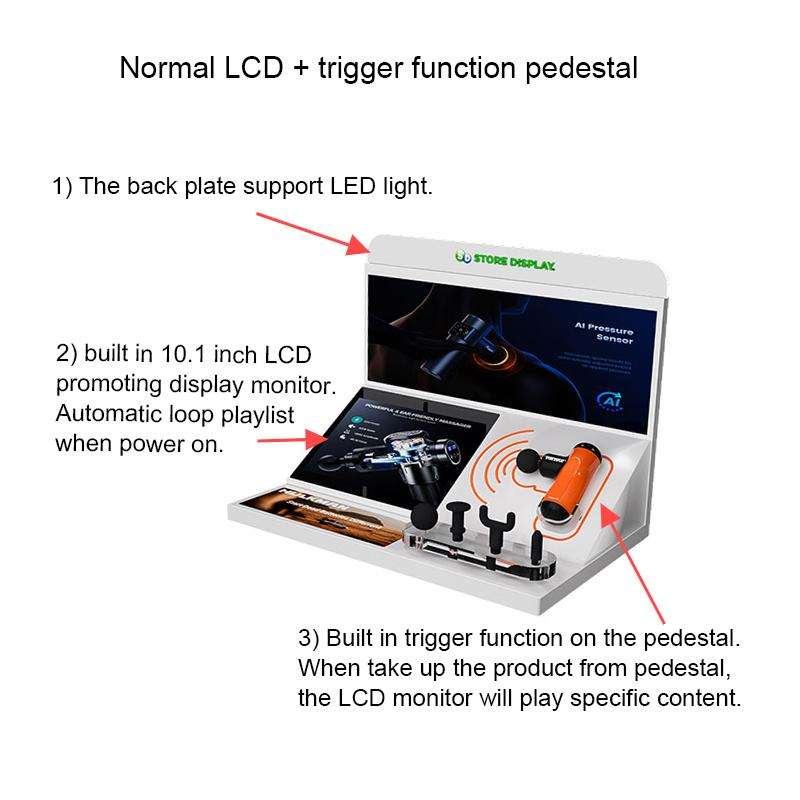 จอแอลซีดีปกติ + ฟังก์ชั่นทริกเกอร์แท่น
