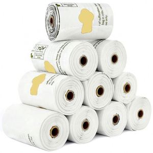 Sacs à crottes de chien écologiques avec logo personnalisé, biodégradables, Bolsas Sanitarias Para Perros, sacs à crottes de chien écologiques - Product Image 2