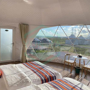 Maison <span class=keywords><strong>en</strong></span> <span class=keywords><strong>yourte</strong></span> <span class=keywords><strong>de</strong></span> luxe prédécoupée <span class=keywords><strong>en</strong></span> <span class=keywords><strong>forme</strong></span> <span class=keywords><strong>de</strong></span> dôme pour 4 personnes, idéale pour le Camping familial - Product Image 6