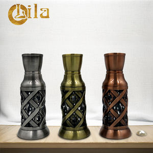 Bouteille d'<span class=keywords><strong>eau</strong></span> en verre avec placage or, 100Ml, style arabe, pour <span class=keywords><strong>parfum</strong></span>, huile essentielle, avec bâton en verre, livraison gratuite - Product Image 3