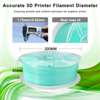 Filament PETG Iboss 1 kg, utilisé pour la fabrication directe en usine de tiges en plastique dans les imprimantes 3D, filament d'impression 3D PETG