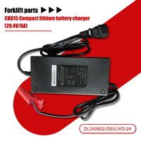 Chargeur de batterie au lithium d'origine XILIN pour transpalette électrique CBD15, entrée 100-240V, 29.4V 6A, IP20