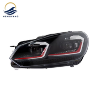 Ensemble de phares avant pour Golf 6 MK6 2010-2012, mise à niveau 7.5 LED, projecteur à double lentille, nouveau 6000K 12V 3000 Lumens