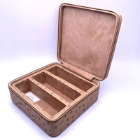 Haute qualité PU cuir 3 fentes fantaisie lunettes de soleil lunettes mallette de rangement Multi lunettes lunettes accessoires organisateur boîte