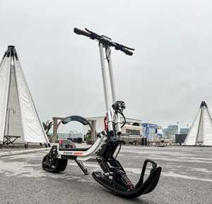 Riding'times ขายร้อน G63 DIY ใหม่มอเตอร์เดี่ยวไฟฟ้าสโนว์สกู๊ตเตอร์ครั้งแรกที่มีประสิทธิภาพ 48V 20.8A 30Ah 3 ใน 1 ไฟฟ้าสกู๊ตเตอร์หิมะ
