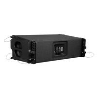 Altavoz de Línea Activa Doble de 12 Pulgadas LS3 LA212/LA218B, Serie LA, Carcasa de Madera, 800 W/1400 W, Garantía de 3 Años, Conectividad Speakon