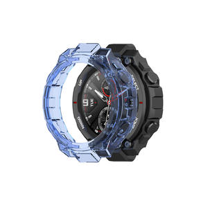 Funda de reloj de silicona deportiva transparente, funda de reloj de TPU suave para <span class=keywords><strong>Amazfit</strong></span> <span class=keywords><strong>T</strong></span>-<span class=keywords><strong>Rex</strong></span>/<span class=keywords><strong>T</strong></span>-<span class=keywords><strong>Rex</strong></span> <span class=keywords><strong>pro</strong></span> - Product Image 1