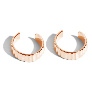 Unique Design <strong>Earrings</strong> 925 Sterling Silver <strong>Infinity</strong> Ear Cuff Gold Plated Cuff <strong>Earrings</strong> - Product Image 4