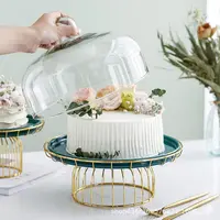 चांदी सोना दौर फांसी क्रिस्टल मनके दर्पण मिठाई मिनी कप केक खड़े हो जाओ सेट शादी सजा ट्रे बेस प्लेट उच्च चाय