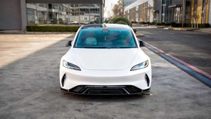 Kit Carrozzeria per <span class=keywords><strong>Tesla</strong></span> <span class=keywords><strong>Model</strong></span> <span class=keywords><strong>3</strong></span>, Aggiornamento Stile AE, Materiale Plastico PP, Paraurti Anteriore - Product Image 6