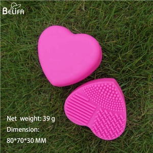 Wholesale High Quality Silicone Heart Make <strong>up</strong> <strong>Brushes</strong> <strong>Wash</strong> Cleaning Makeup <strong>Brush</strong> Cleaner Dryer Make <strong>up</strong> <strong>Brush</strong> Cleaner Tools - Product Image 5