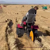 Machine de contrôle des sables et de protection contre les sables - Tracteur chenillé multifonction avec garantie de 4 ans