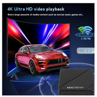 Boîtier TV intelligent MX10 Pro S905L 6k 4 Go 32 Go arabe Android 13, décodeur TV MX10 Pro