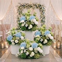 Centre de table floral personnalisé, composition florale en boule pour mariage, demande en mariage, fête d'anniversaire, décoration