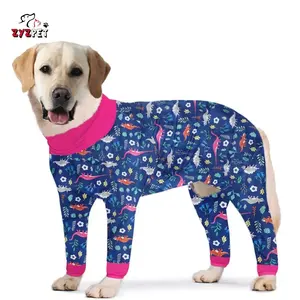 ZYZPET Hersteller Großhandel Haustier Hund Pyjamas weiche Baumwolle Hund Jumpsuit Hundebekleidung für kleine mittlere große Haustiere