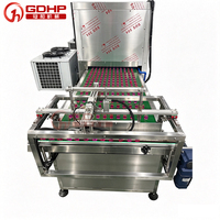 Ligne de remplissage à chaud automatique GDHP GHRG-10 avec refroidissement, bouchage et étiquetage, en acier inoxydable SUS304/SUS316, pour Baume du Tigre, 12 têtes, 10 000 bouteilles