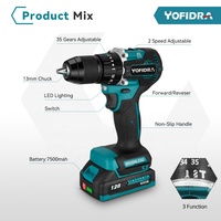 Perceuse électrique sans fil 13 mm 650 N.m, couple 25+3, multifonction, bricolage à domicile, outils électriques pour briser la glace, pour batterie 18 V