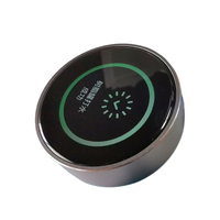 Wisecoco Pantalla OLED Redonda Personalizada de 1.43 Pulgadas con Interruptor Giratorio Inteligente, Pantalla Redonda con Táctil y Perilla Giratoria