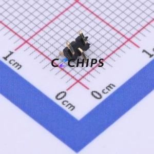 X1311WVS-03J-C18D42R2 Pin Header SMD,P=1.27mm Connector ( Pin Structure: 1x3P )( Pitch: 1.27mm )( Row Spacing: 1.27mm ) - Product Image 2