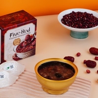 Ancient Chinese Health Formula Instant Five Red Grain Congee Blended with Top-Grade Bird Nest