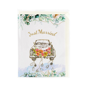 Tarjeta de Felicitación 3D Pop-Up Personalizada, Hecha a Mano, con Escultura de Papel, Diseño de Auto Vintage para San Valentín o Boda, Impresión UV, Laminación Mate - Product Image 4