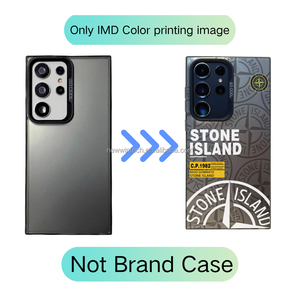 เคสโทรศัพท์มือถือรุ่นใหม่ยอดนิยม <span class=keywords><strong>สี</strong></span><span class=keywords><strong>เงิน</strong></span> IMD PC+TPU ลายเกาะ สำหรับ Samsung S24 Ultra S25 Ultra S23 S22 จากแบรนด์ Stone Label Fashion - Product Image 4