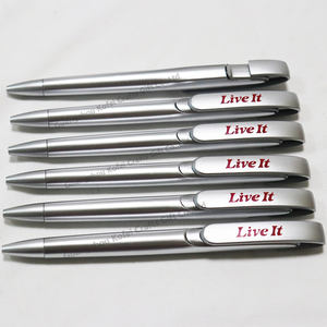 ロゴプリントボールペン広告でパーソナライズ最も安いプロモーションペンギフトカスタムプラスチック金属カスタムボールペン - Product Image 3