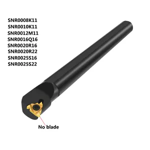 1pc 내부 구멍 스레드 터닝 도구 절단 바 SNR0012M11 선반 커터 도매 카바이드 삽입 CNC 홀더 도구 SNR0020R16