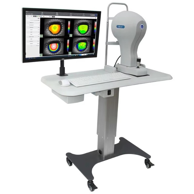 China High Efficiency Medical Ophthalmic Topography Equipment KJ30 Corneal Topographer With Automatic Photo Taking