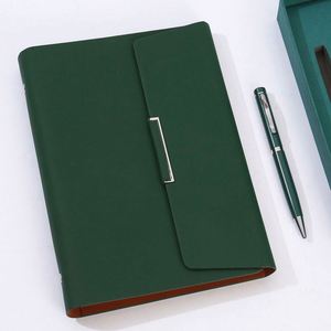 Executive Business Style <b>Notebook</b> Gift <b>Set</b> Premium PU Leather Journal Digital Printing for Custom Branding Promotional Events - Product Image 4