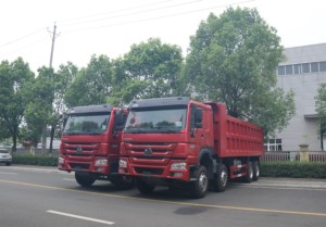 รถดัมพ์6x4 8x4สีสามารถกำหนดสีได้เองการขายรถมือสองไปยังแอฟริกา - Product Image 2