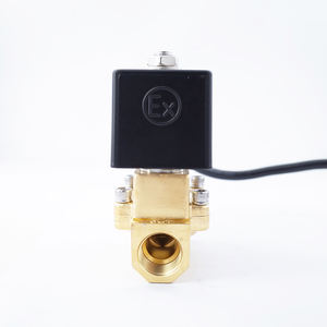 Válvula hidráulica de tres vías de alta calidad <span class=keywords><strong>GOGO</strong></span> 1 válvula solenoide 110V válvula direccional de dos vías de alta calidad - Product Image 2
