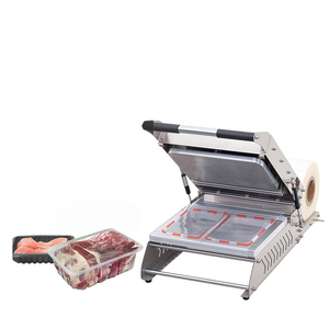 Máquina Selladora <span class=keywords><strong>de</strong></span> Bandejas, Máquina Selladora Comercial para Envases <span class=keywords><strong>de</strong></span> Alimentos y Bandejas <span class=keywords><strong>de</strong></span> Alimentos - Product Image 3