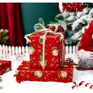 Gnomes Christmas Wrapping <b>Paper</b> 17 In X 33 Ft <b>Roll</b> Recyclable Gift <b>Wrap</b> For Holiday Craft - Product Image 6